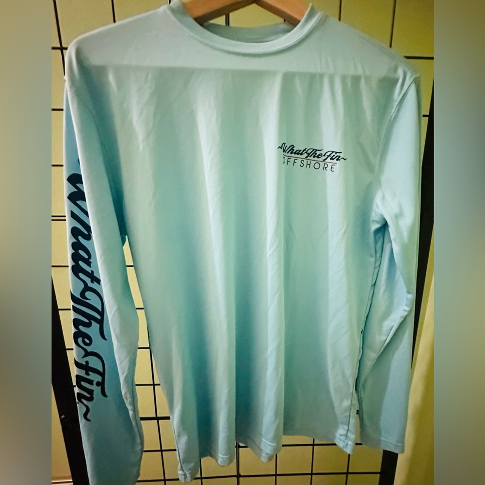 🌟Touquoise🌟 What The Fin Men's Shirt